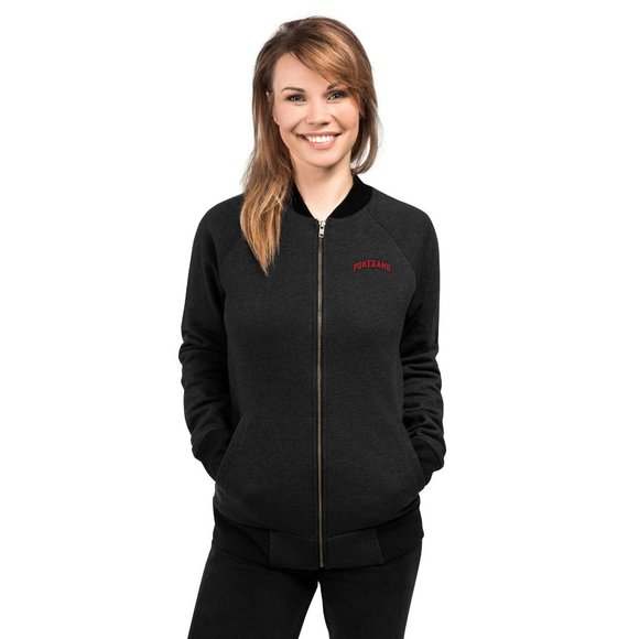 PokeGang Unisex Black Polyester Long Sleeve Full Zip Lamborghini Bomber Jacket - Picture 7 of 12